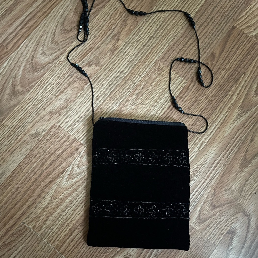Black Evening Shoulder Bag